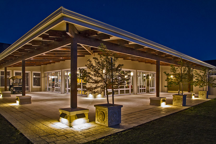 Amble Ridge Leisure Centre exterior lighting